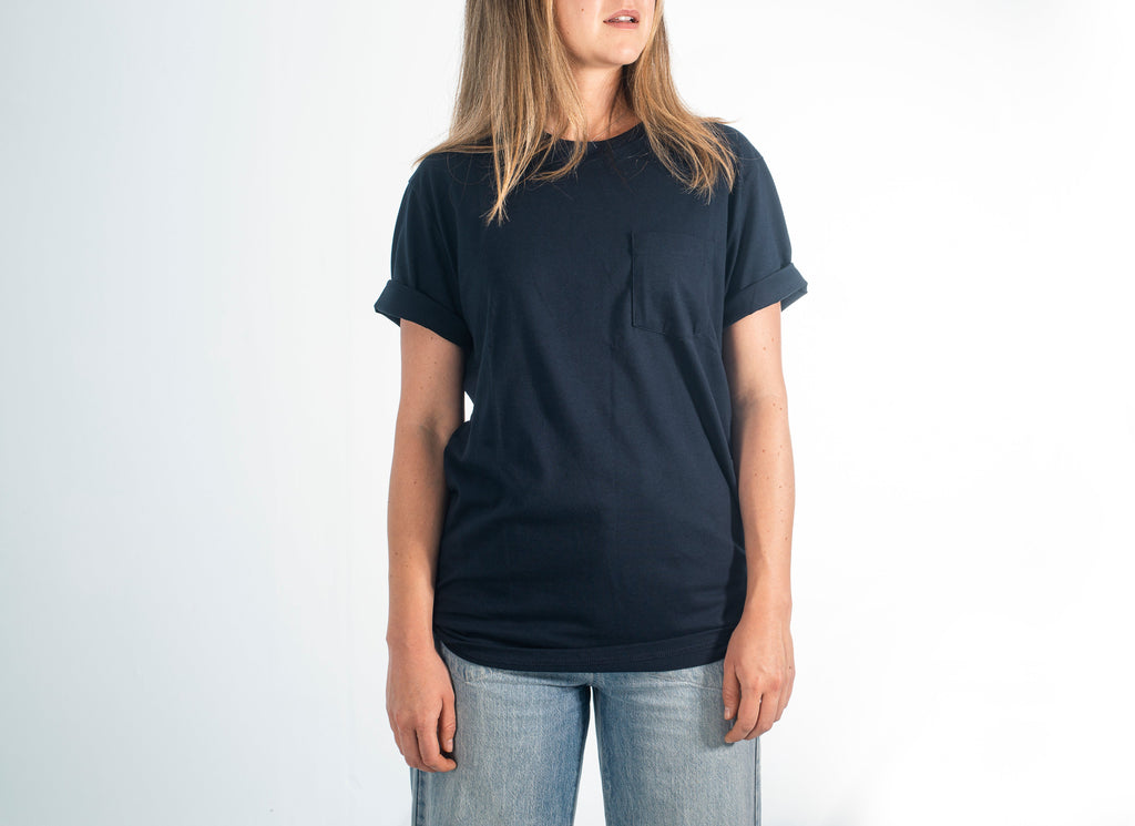 Tarso make simple T shirt (Blue)
